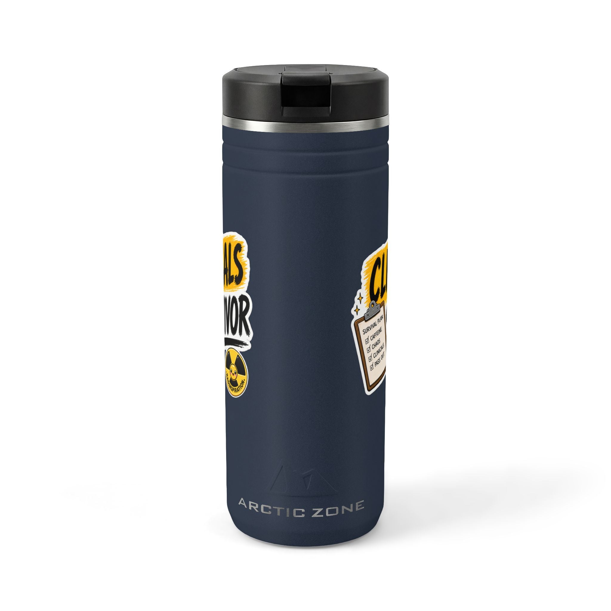 Titan Thermal Straw Tumbler - Clinicals Survivor, 24oz