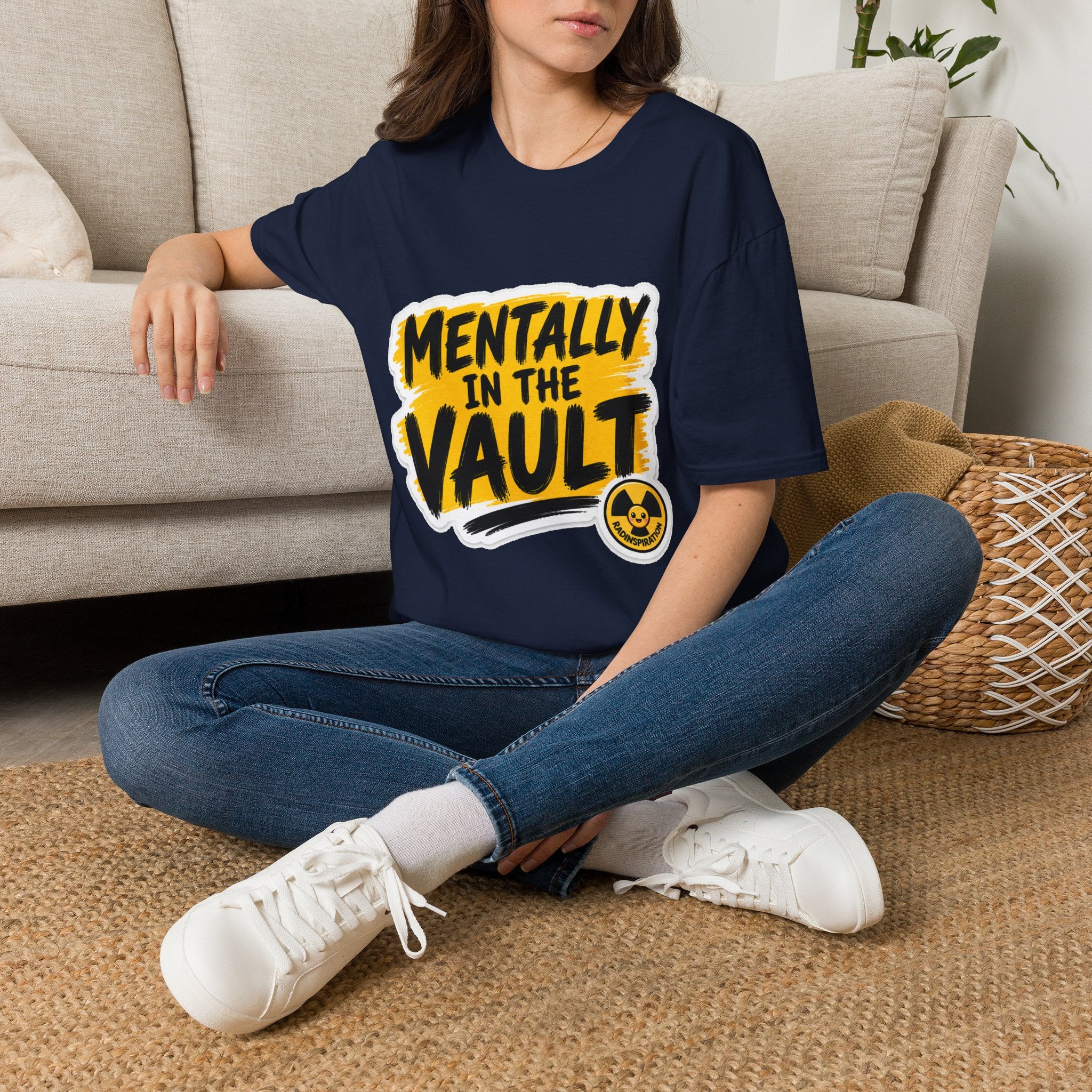 Mentally in the Vault T‑Shirt — Funny Graphic Tee