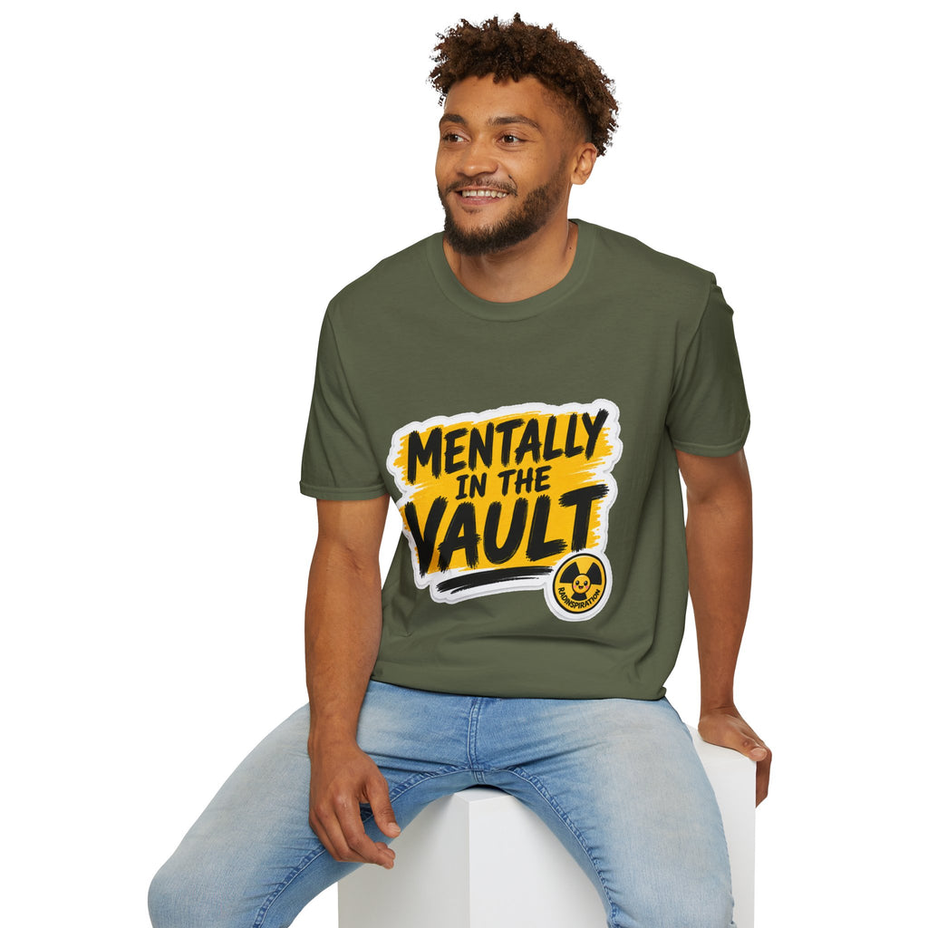 Mentally in the Vault T‑Shirt — Funny Graphic Tee