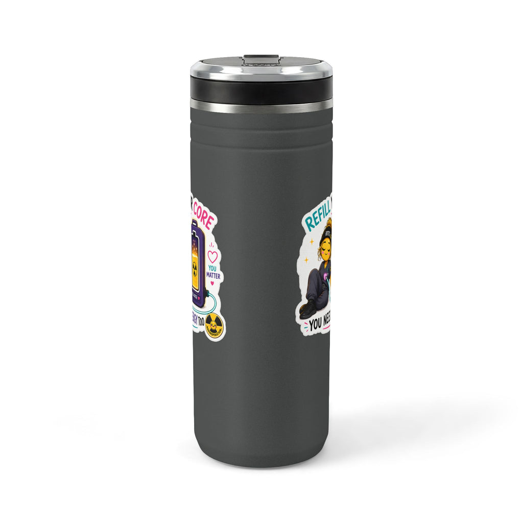 Titan Thermal Straw Tumbler- Refill Your Core, 24oz