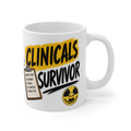 Clinicals Survivor Coffee Mug – Funny Student Gift (11oz)