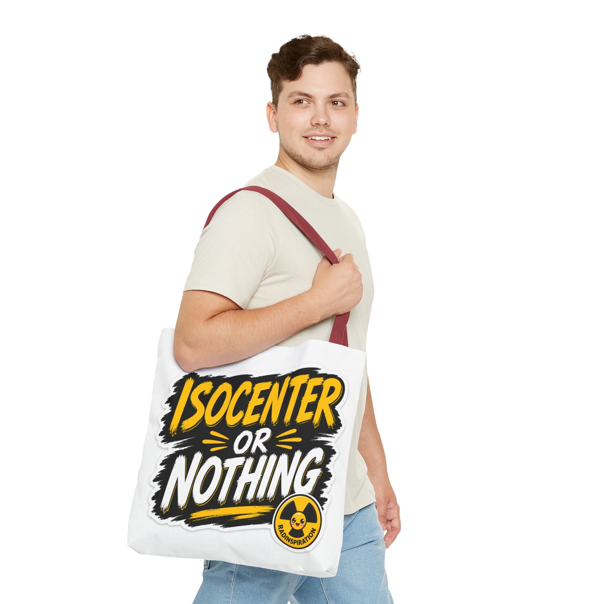 Isocenter or Nothing Tote Bag — 'Mentally in the Vault'