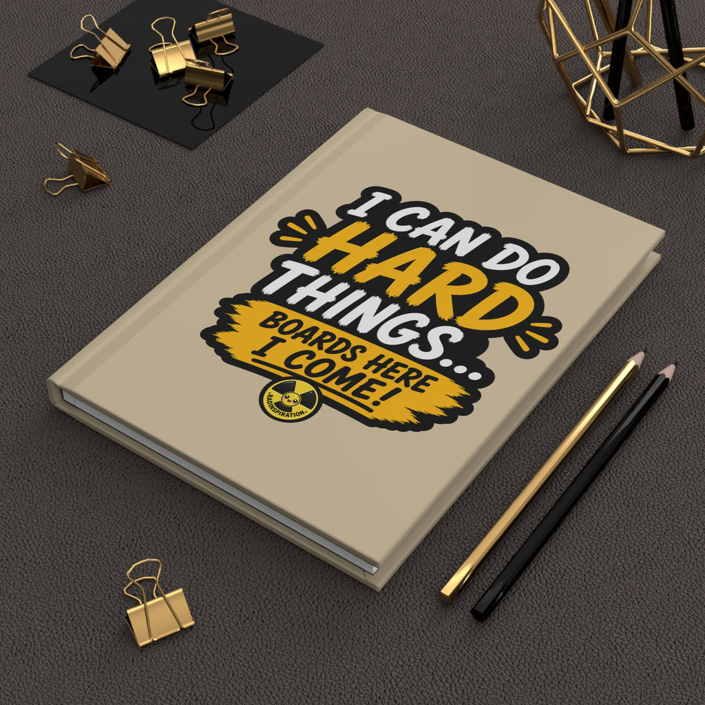 Clinicals Survivor Hardcover Journal — "I Can Do Hard Things" Medical Student Gift