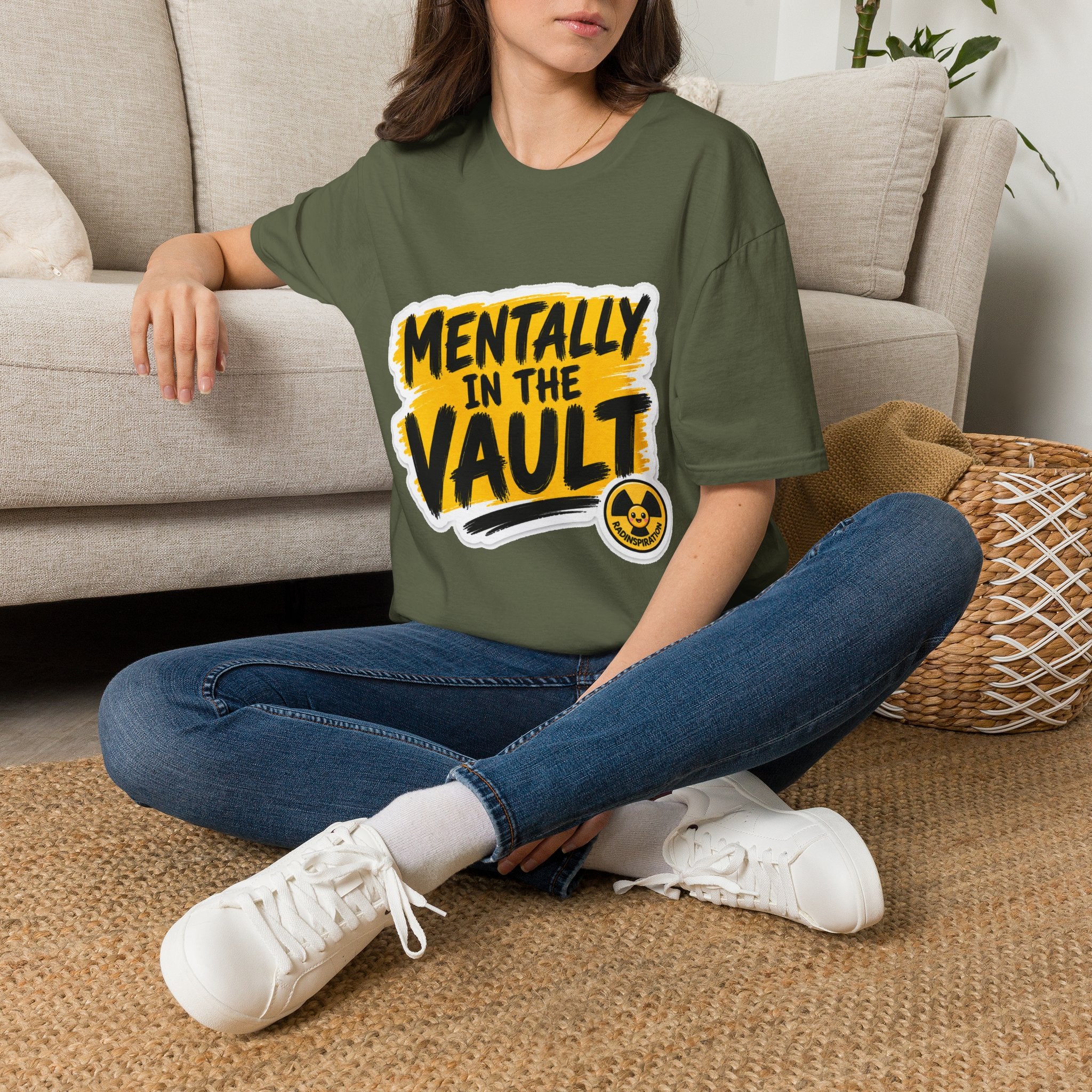 Mentally in the Vault T‑Shirt — Funny Graphic Tee
