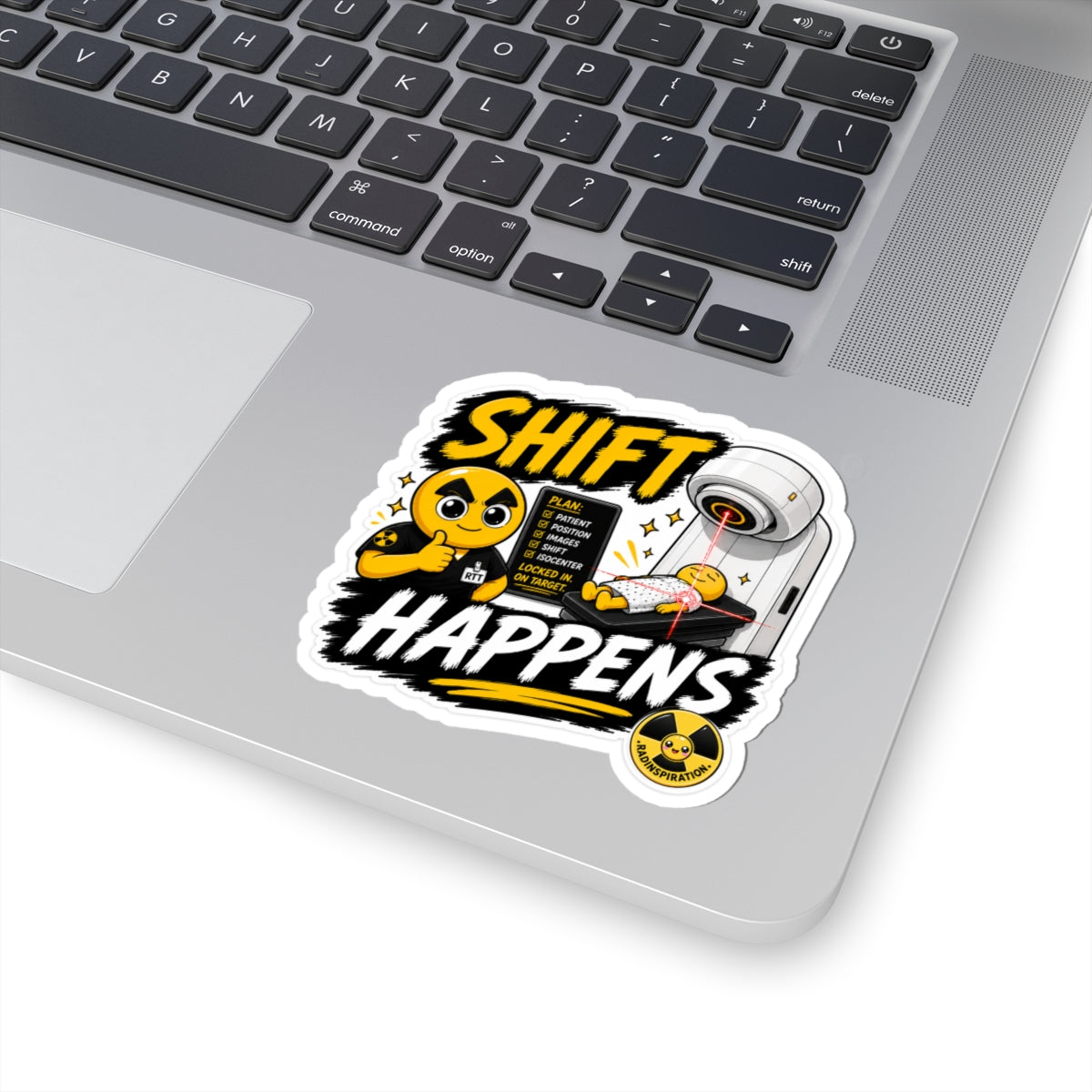 Shift Happens Sticker —  Funny Die-Cut Decal