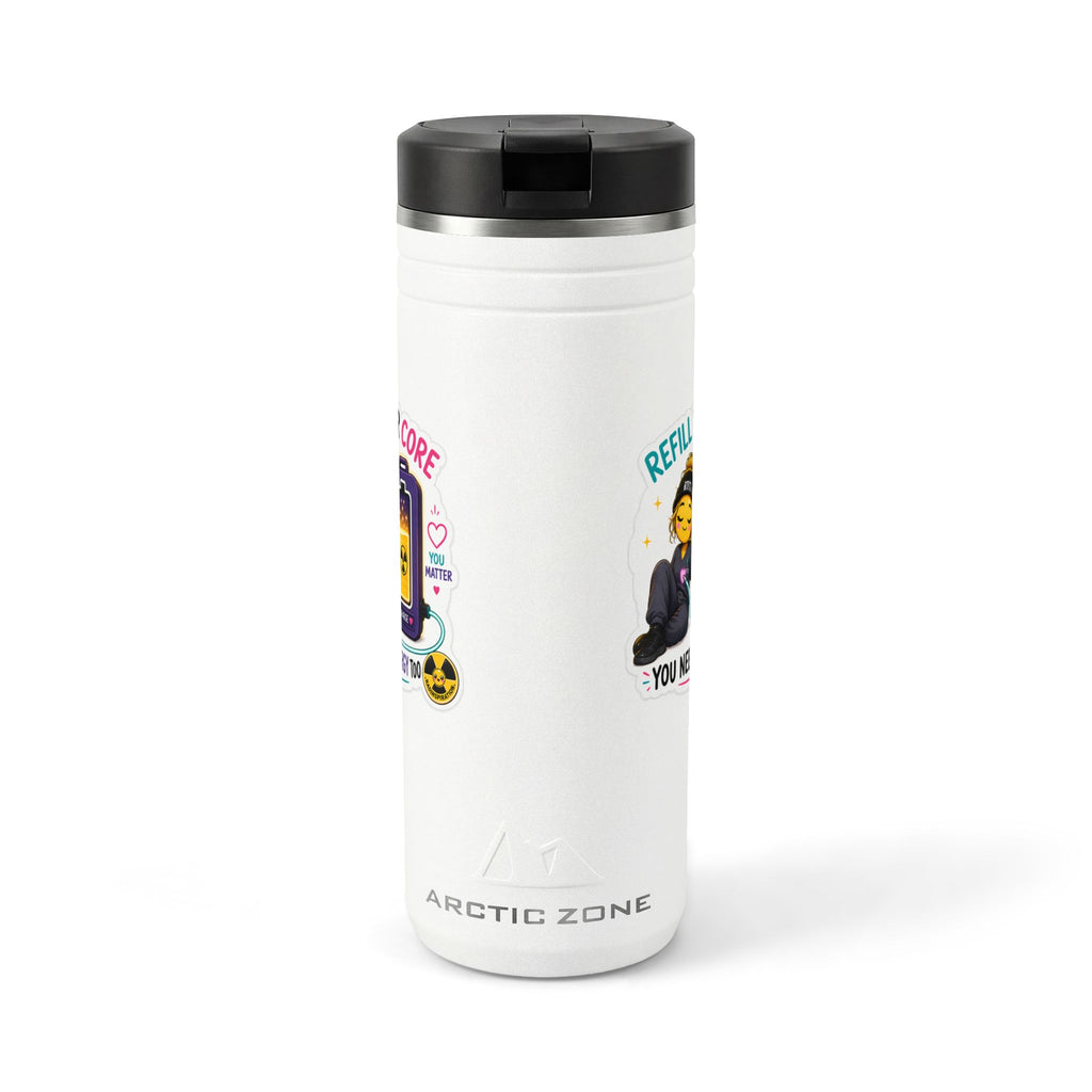 Titan Thermal Straw Tumbler- Refill Your Core, 24oz