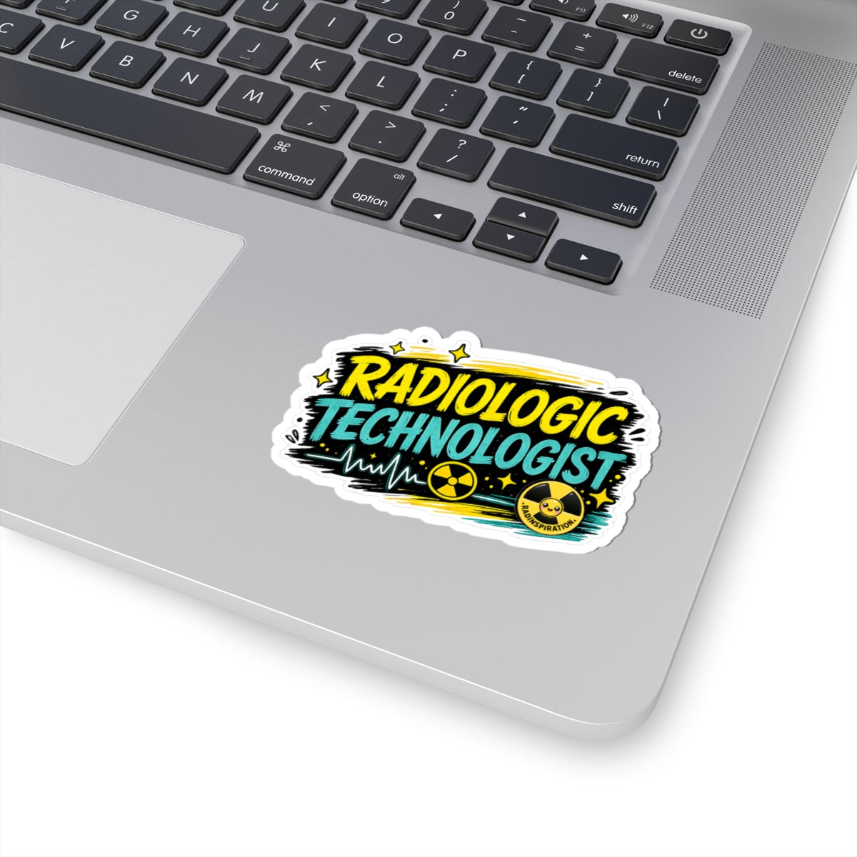Radiologic Technologist Sticker — Fun Neon Medical Tech Decal