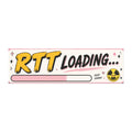 RTT Loading Car Magnet — Radiation Therapy Student Gift