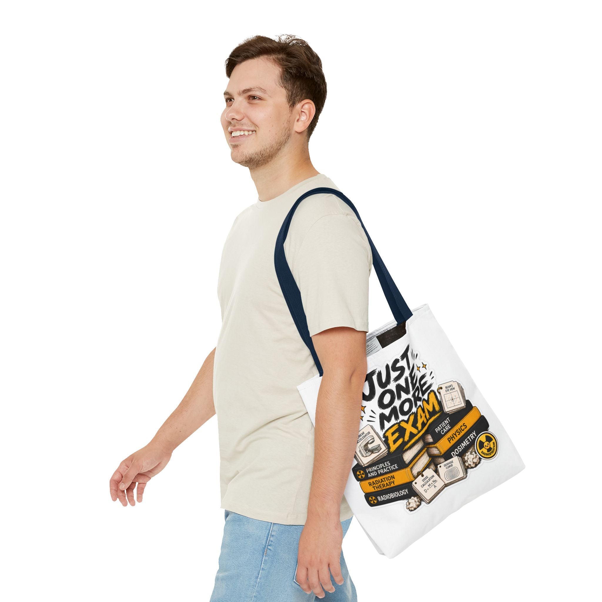 Exam Prep Tote Bag — “Just One More Exam” / “I Can Do Hard Things” Study Motivation Tote