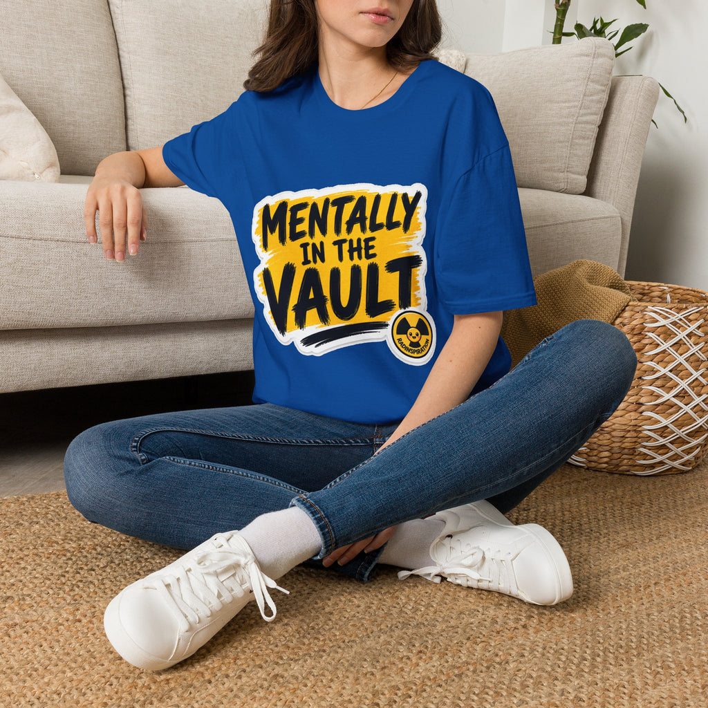 Mentally in the Vault T‑Shirt — Funny Graphic Tee