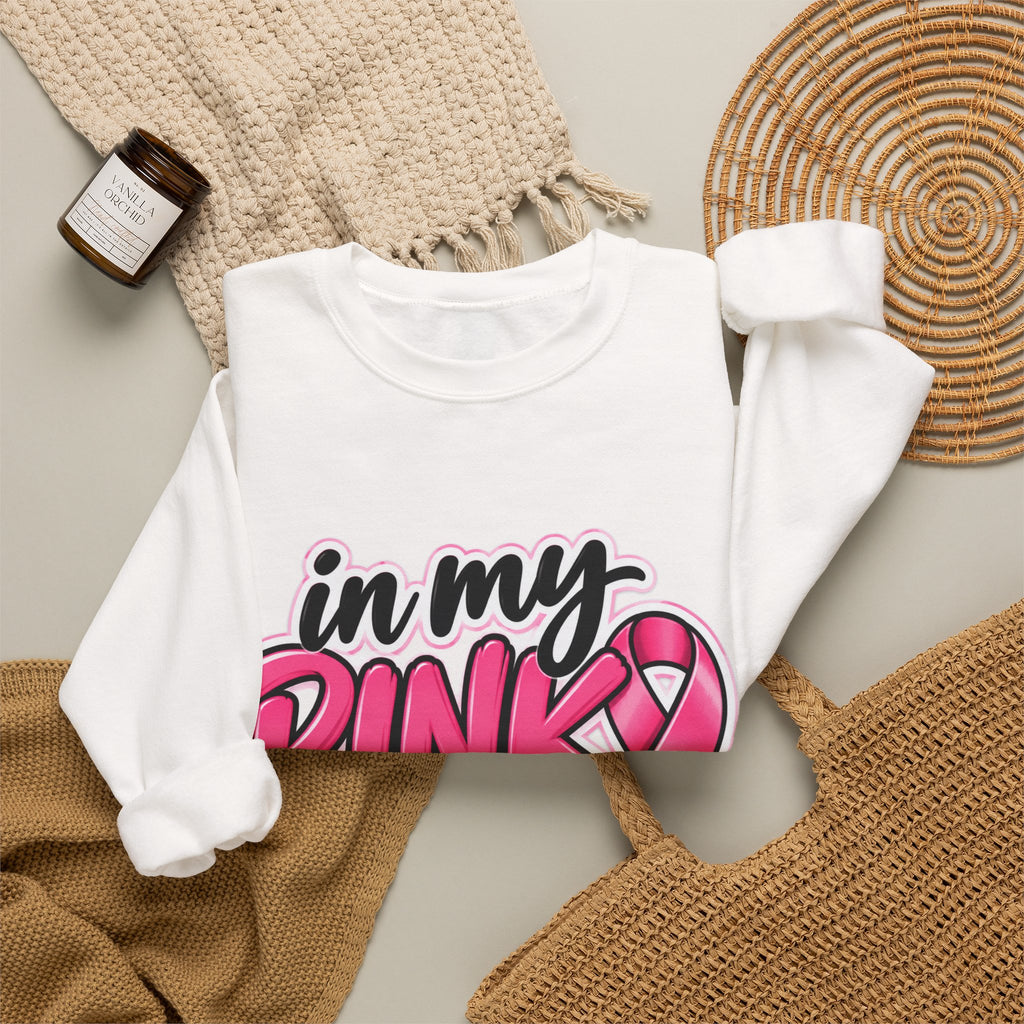 =Therapist Crewneck — "In My PINK RTT Era" Breast Cancer Awareness Sweatshirt