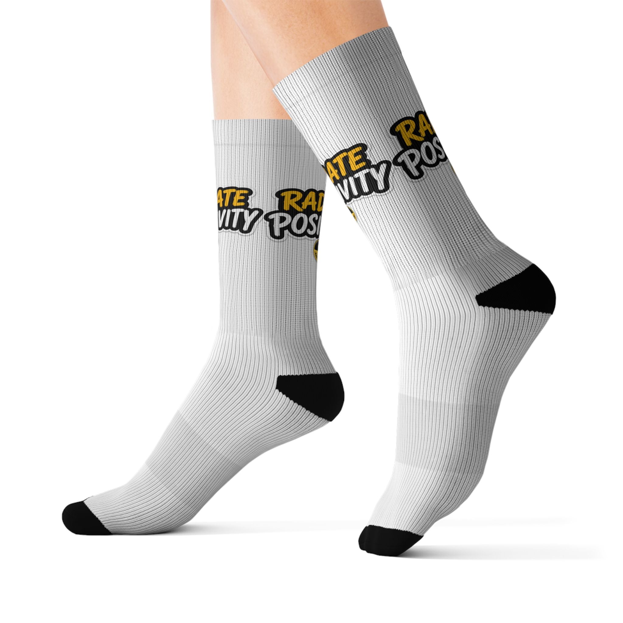 Sublimation Socks - Radiate Positivity