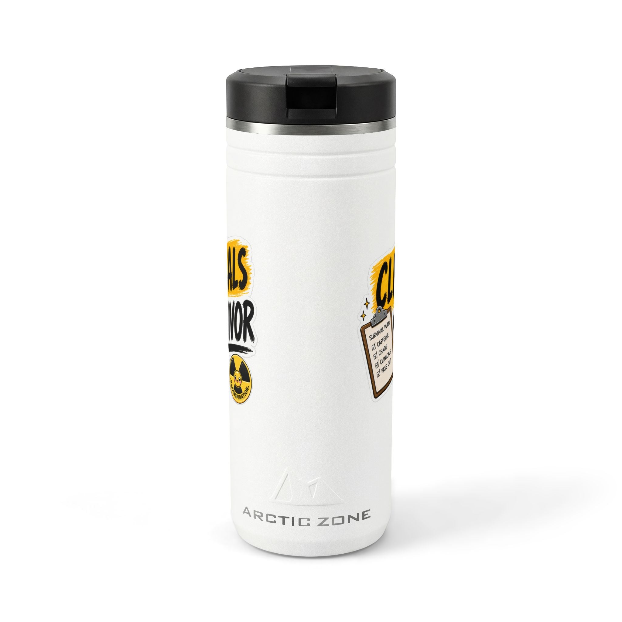Titan Thermal Straw Tumbler - Clinicals Survivor, 24oz