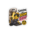 "Surviving on Beam Energy" Cute Tech Decal