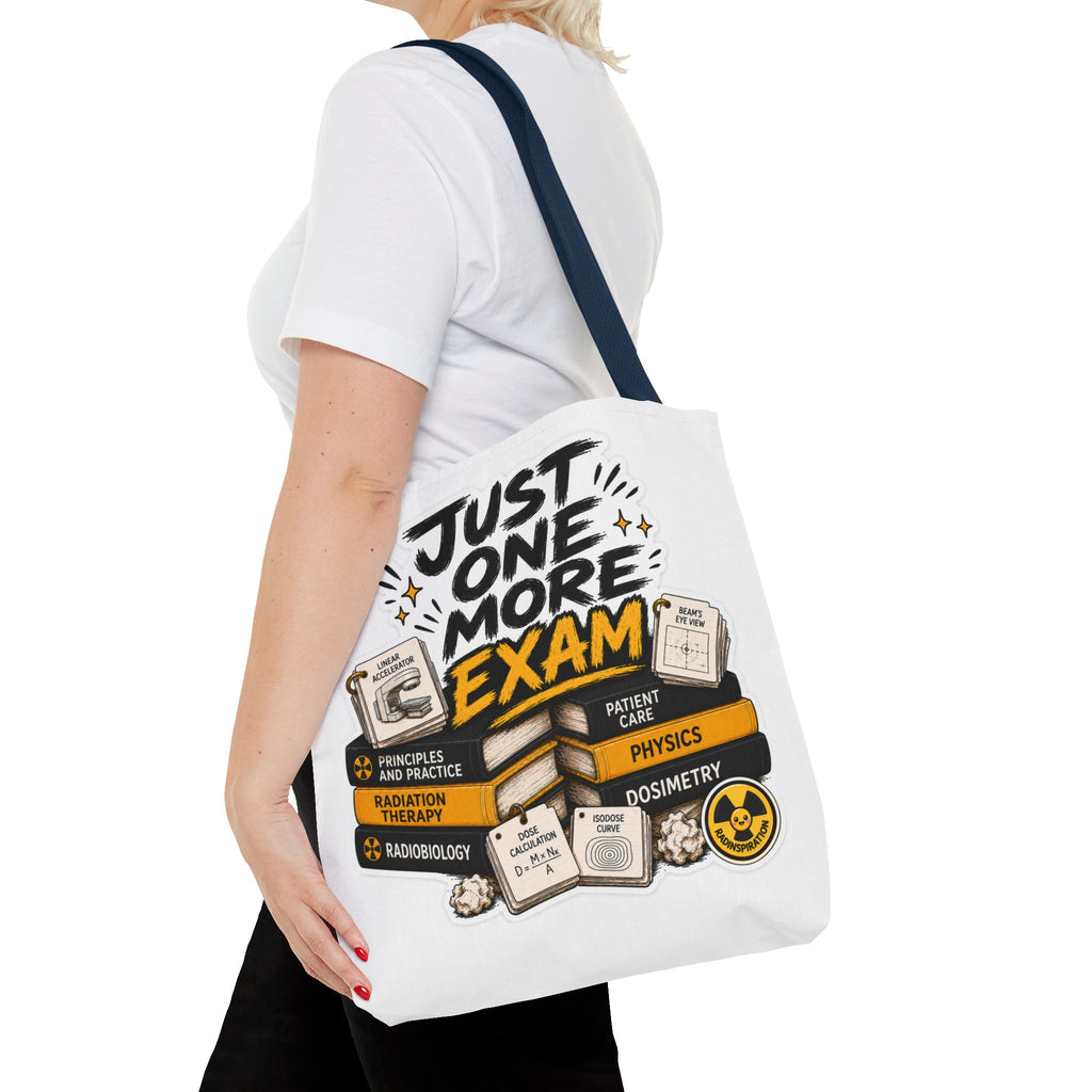 Exam Prep Tote Bag — “Just One More Exam” / “I Can Do Hard Things” Study Motivation Tote