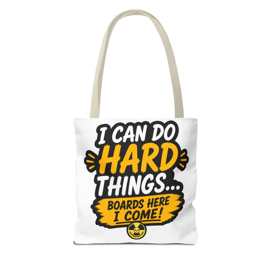 Exam Prep Tote Bag — “Just One More Exam” / “I Can Do Hard Things” Study Motivation Tote