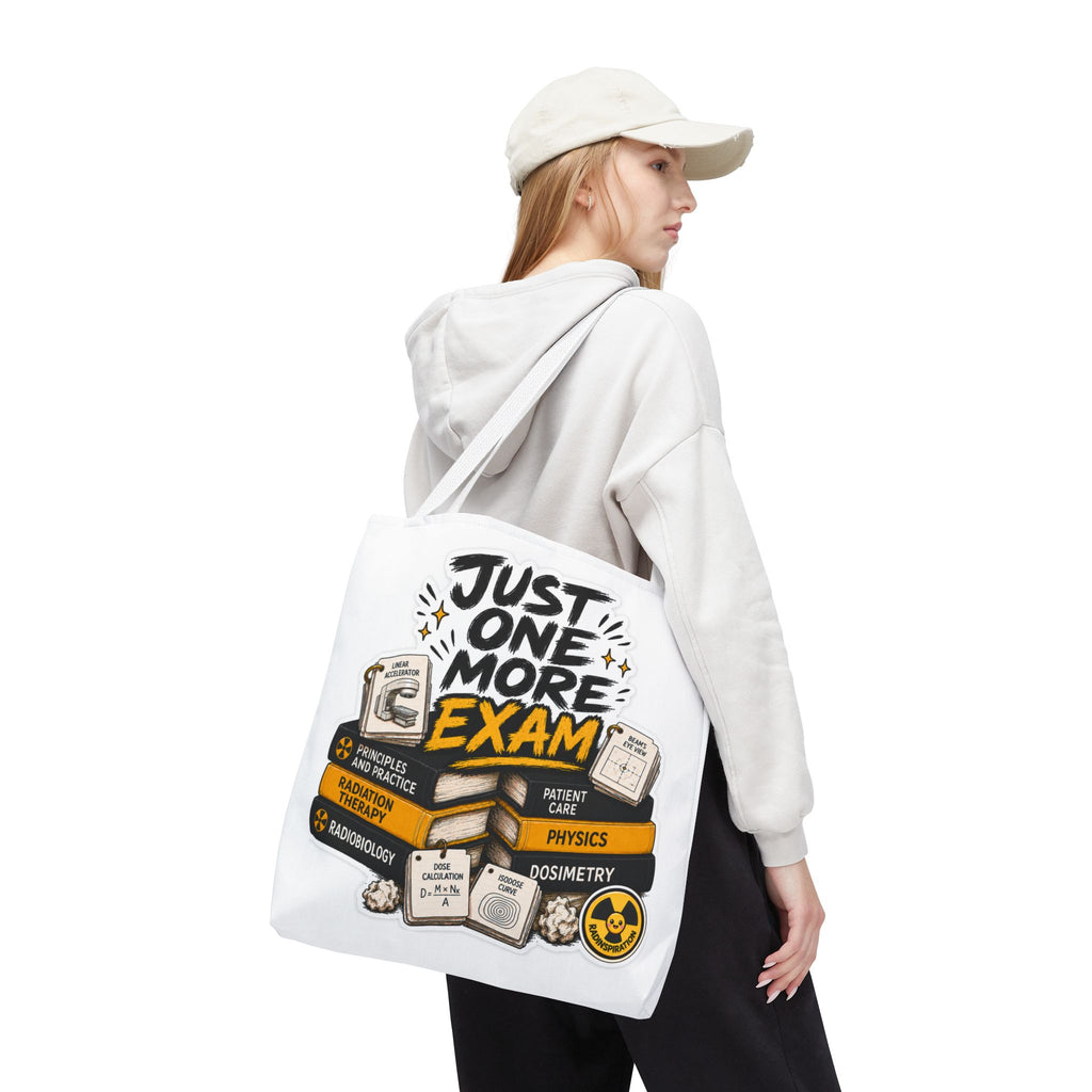 Exam Prep Tote Bag — “Just One More Exam” / “I Can Do Hard Things” Study Motivation Tote