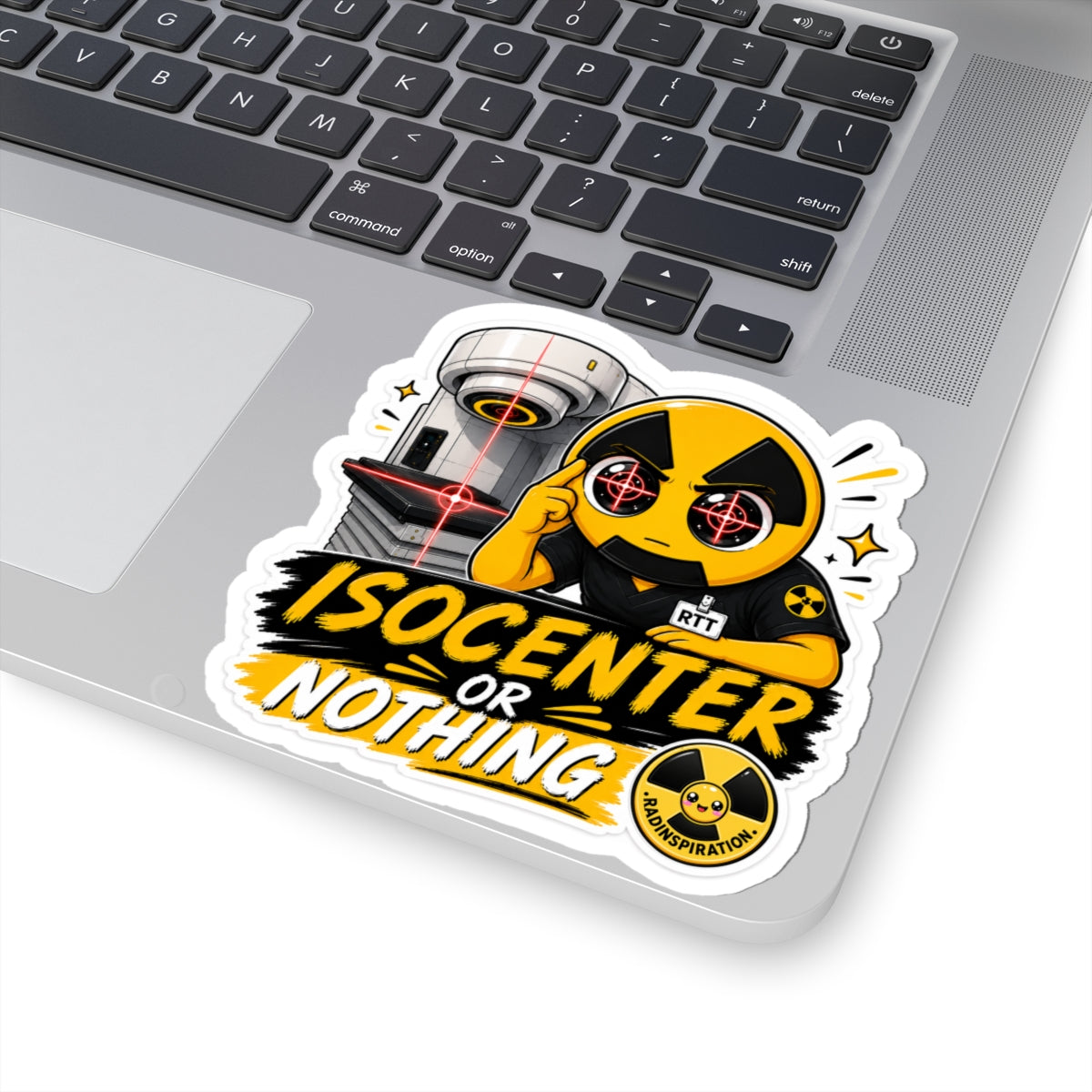 Isocenter or Nothing Sticker – RTT Tech Vinyl Decal