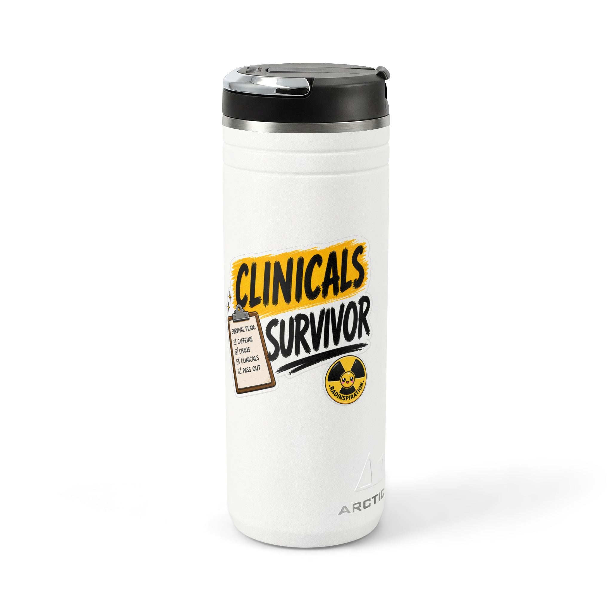 Titan Thermal Straw Tumbler - Clinicals Survivor, 24oz