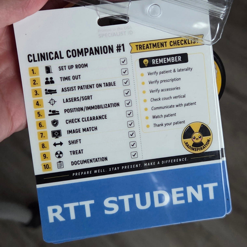 Clinical Companion #1 - RTT Student Badge Buddy