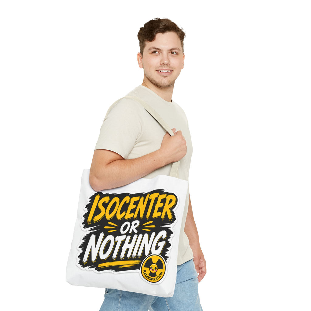 Isocenter or Nothing Tote Bag — 'Mentally in the Vault'