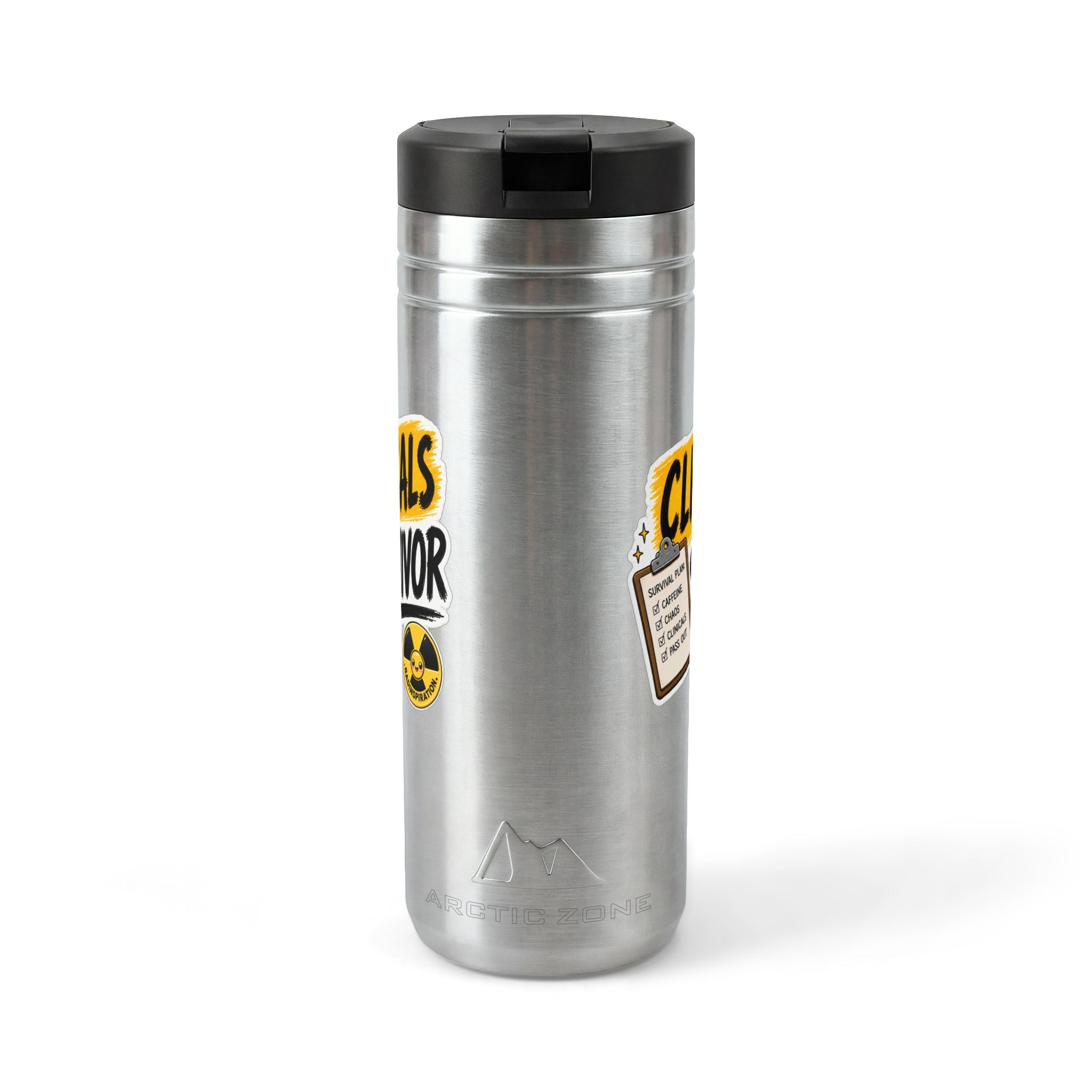 Titan Thermal Straw Tumbler - Clinicals Survivor, 24oz