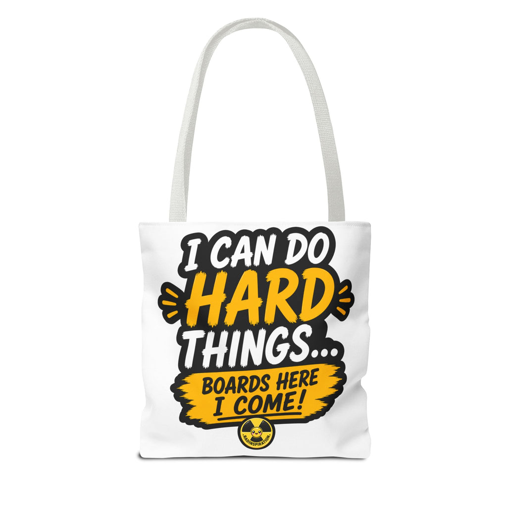 Exam Prep Tote Bag — “Just One More Exam” / “I Can Do Hard Things” Study Motivation Tote