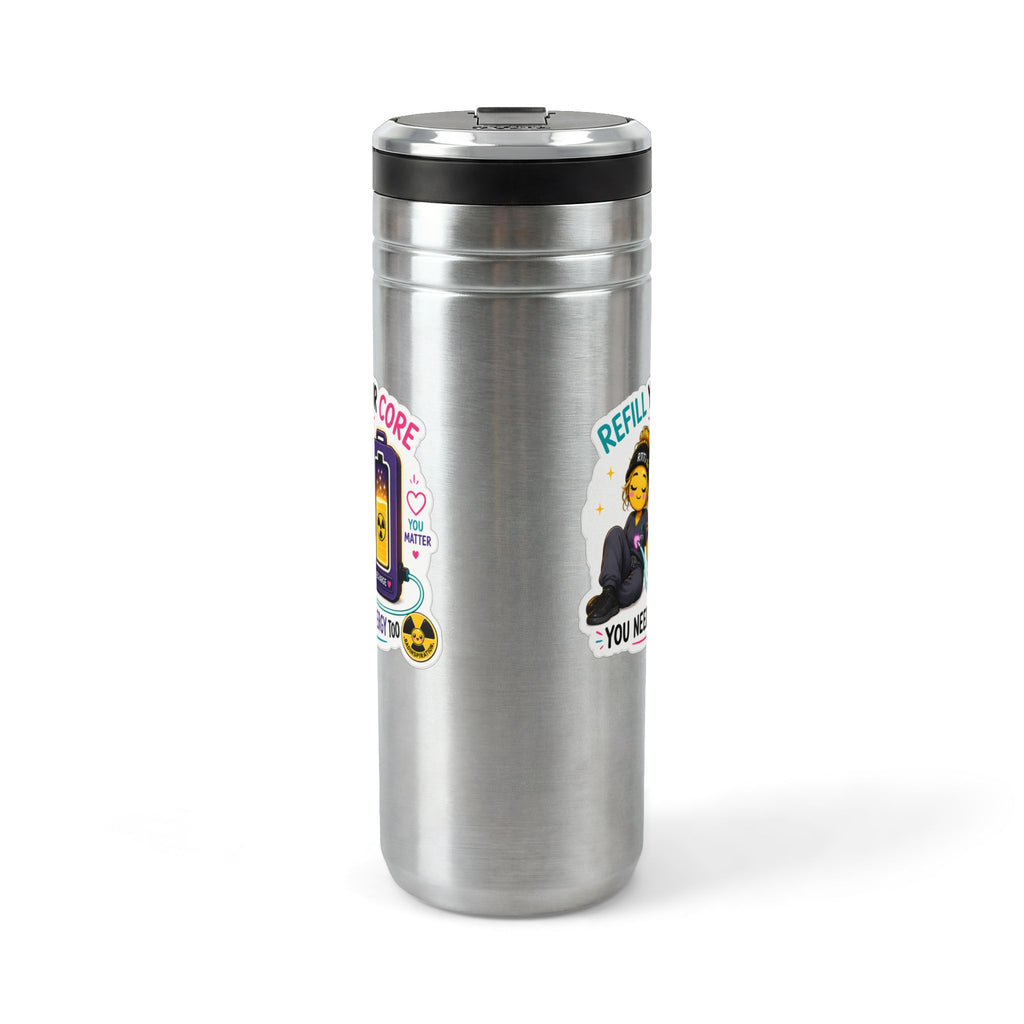 Titan Thermal Straw Tumbler- Refill Your Core, 24oz