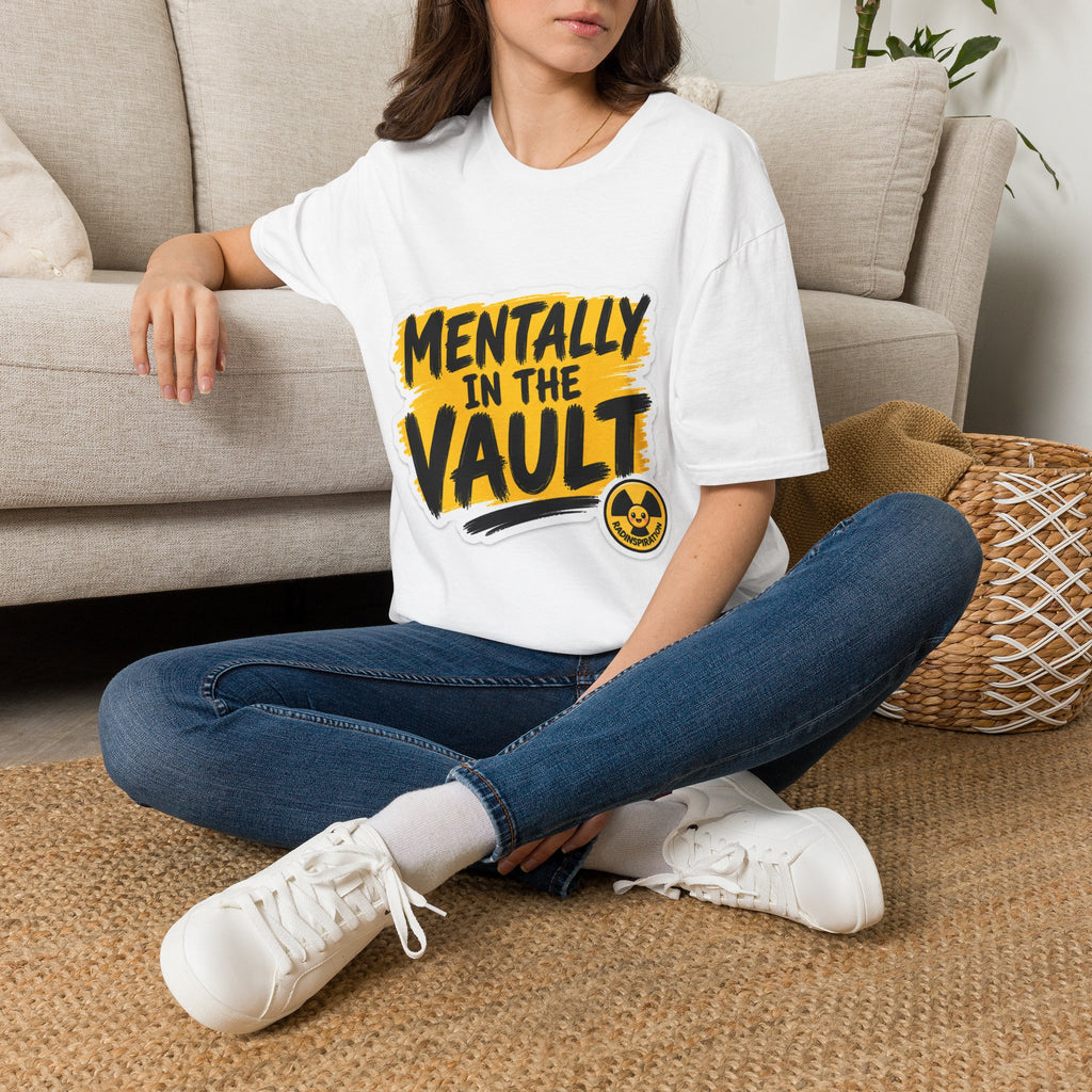 Mentally in the Vault T‑Shirt — Funny Graphic Tee