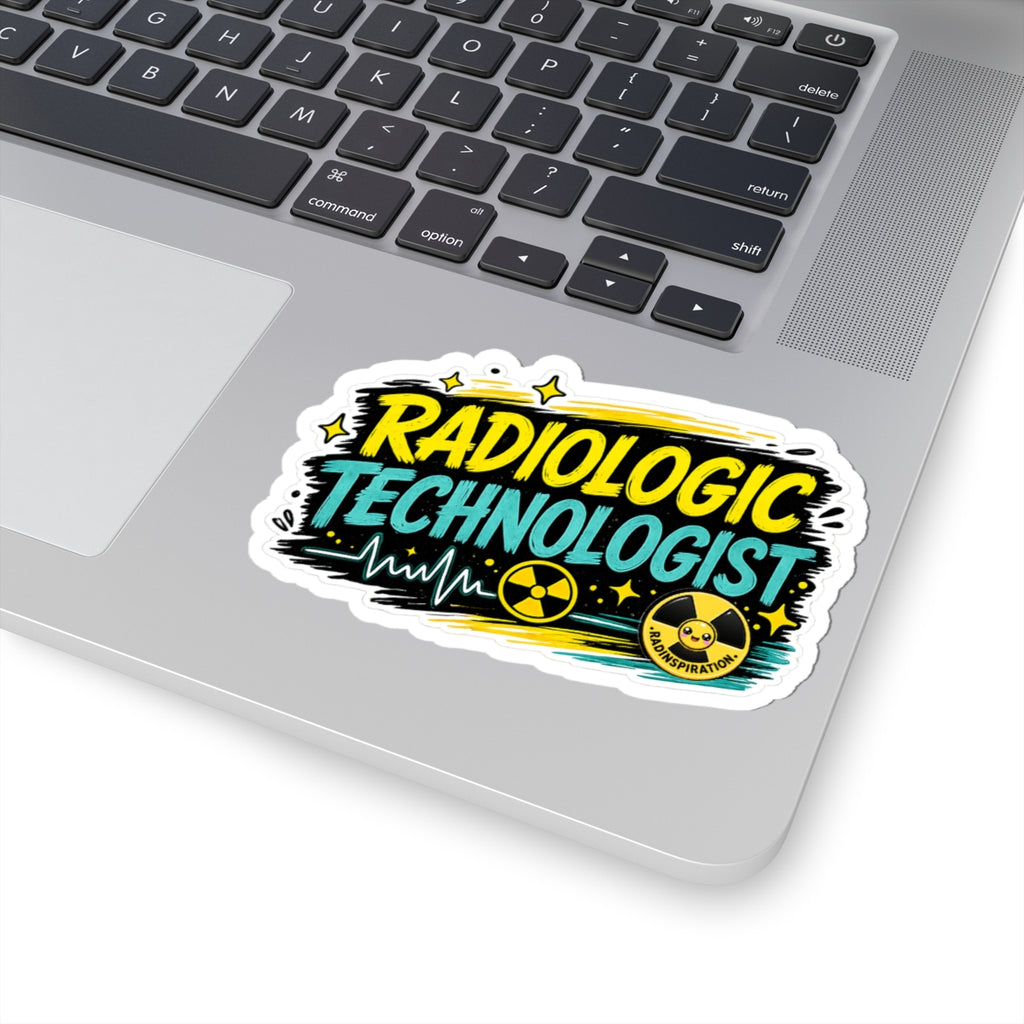 Radiologic Technologist Sticker — Fun Neon Medical Tech Decal