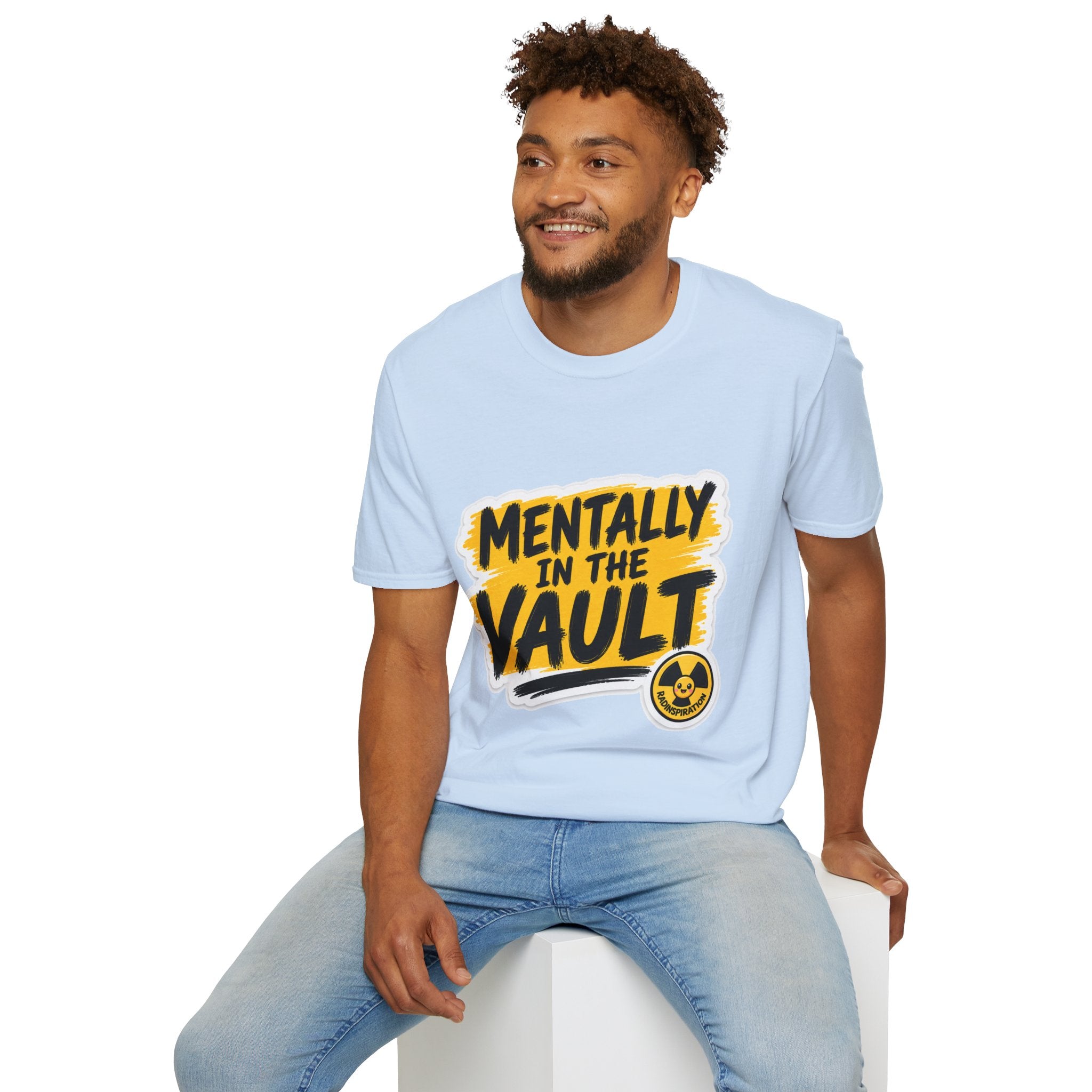 Mentally in the Vault T‑Shirt — Funny Graphic Tee