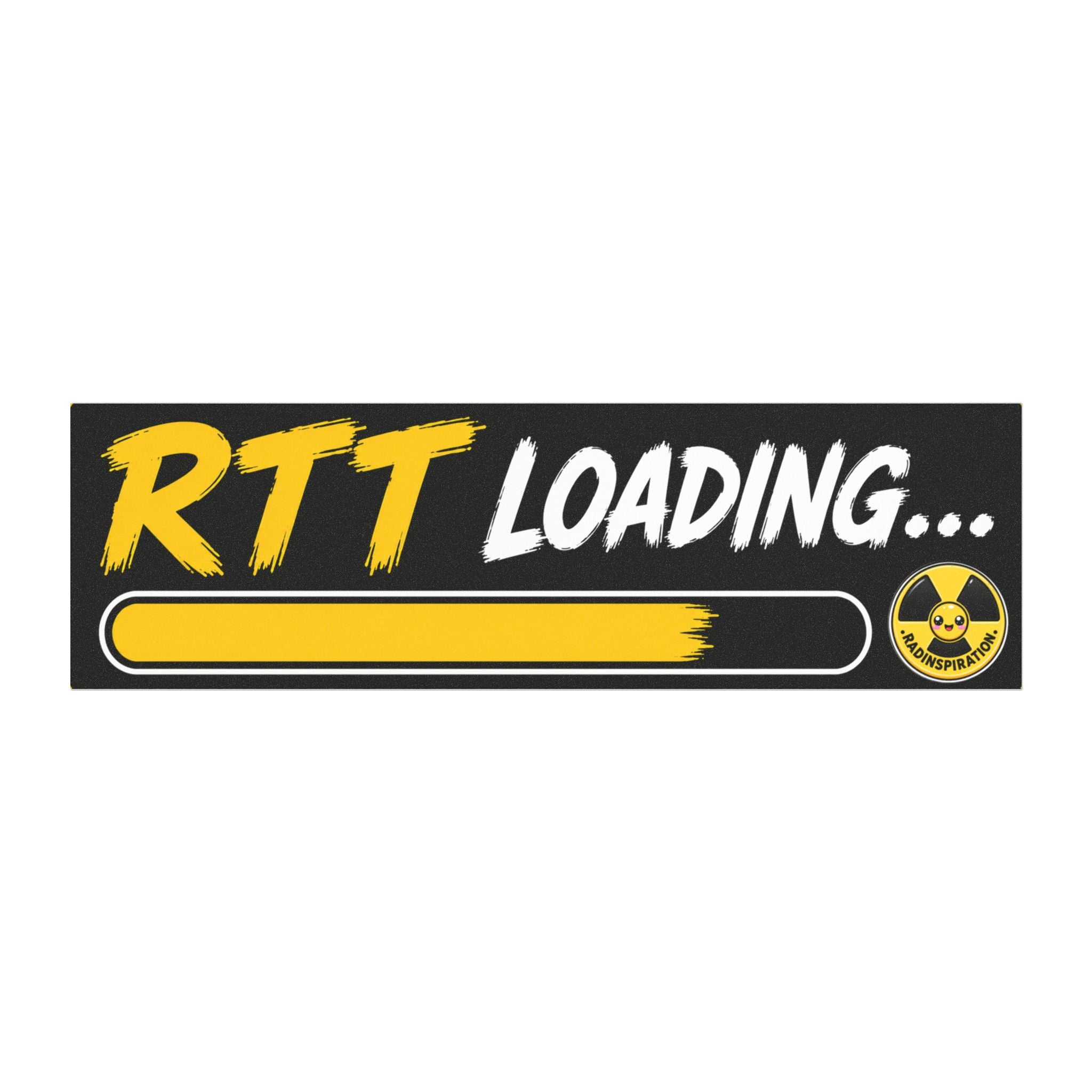 RTT Loading Car Magnet — Radiation Therapy Student Gift
