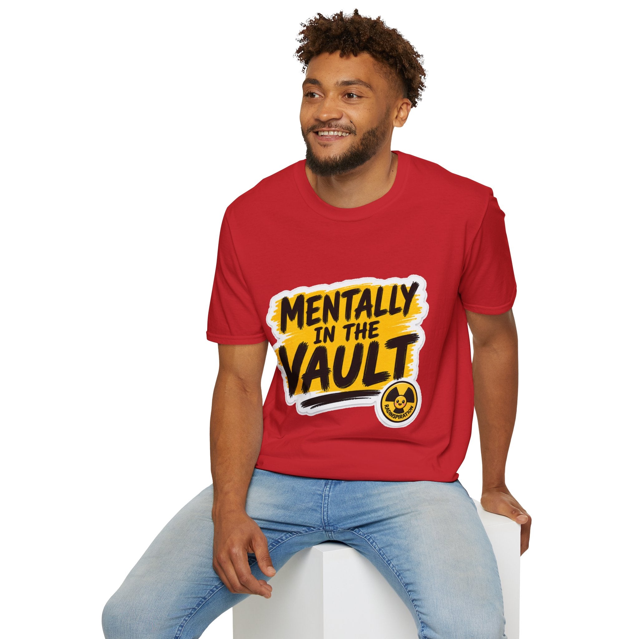 Mentally in the Vault T‑Shirt — Funny Graphic Tee