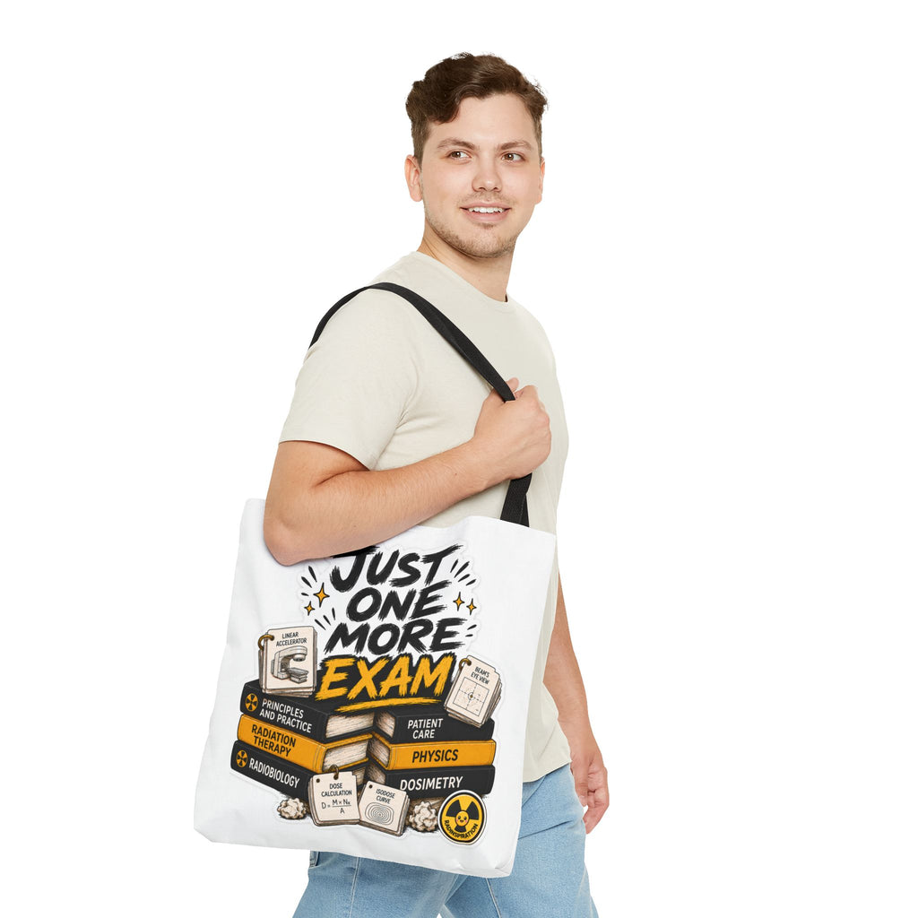 Exam Prep Tote Bag — “Just One More Exam” / “I Can Do Hard Things” Study Motivation Tote