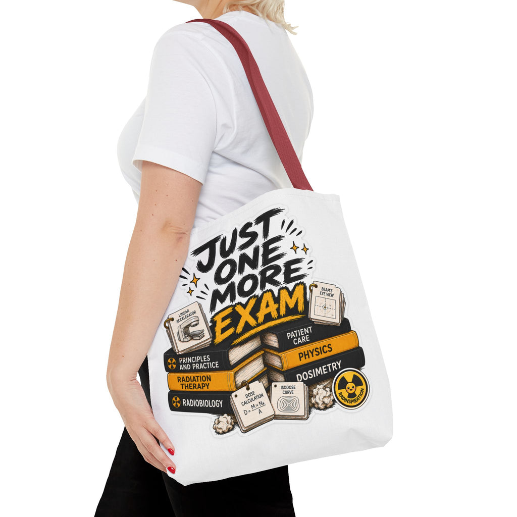 Exam Prep Tote Bag — “Just One More Exam” / “I Can Do Hard Things” Study Motivation Tote