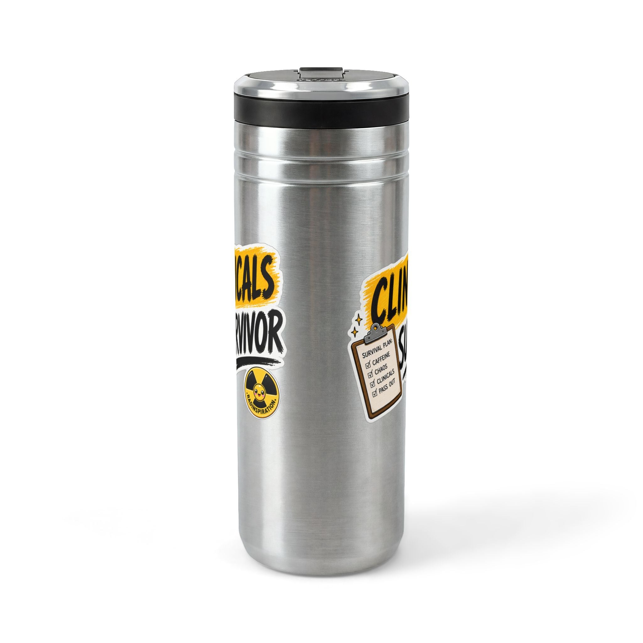 Titan Thermal Straw Tumbler - Clinicals Survivor, 24oz