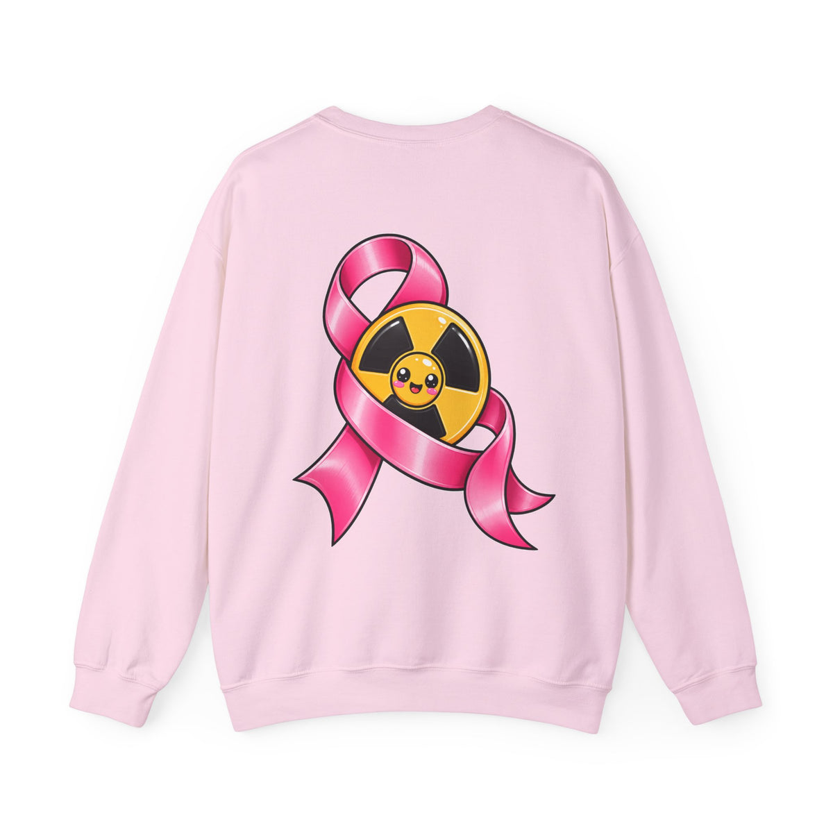 Therapist Crewneck — "Real Therapists Wear Pink" Breast Cancer Awareness Sweatshirt