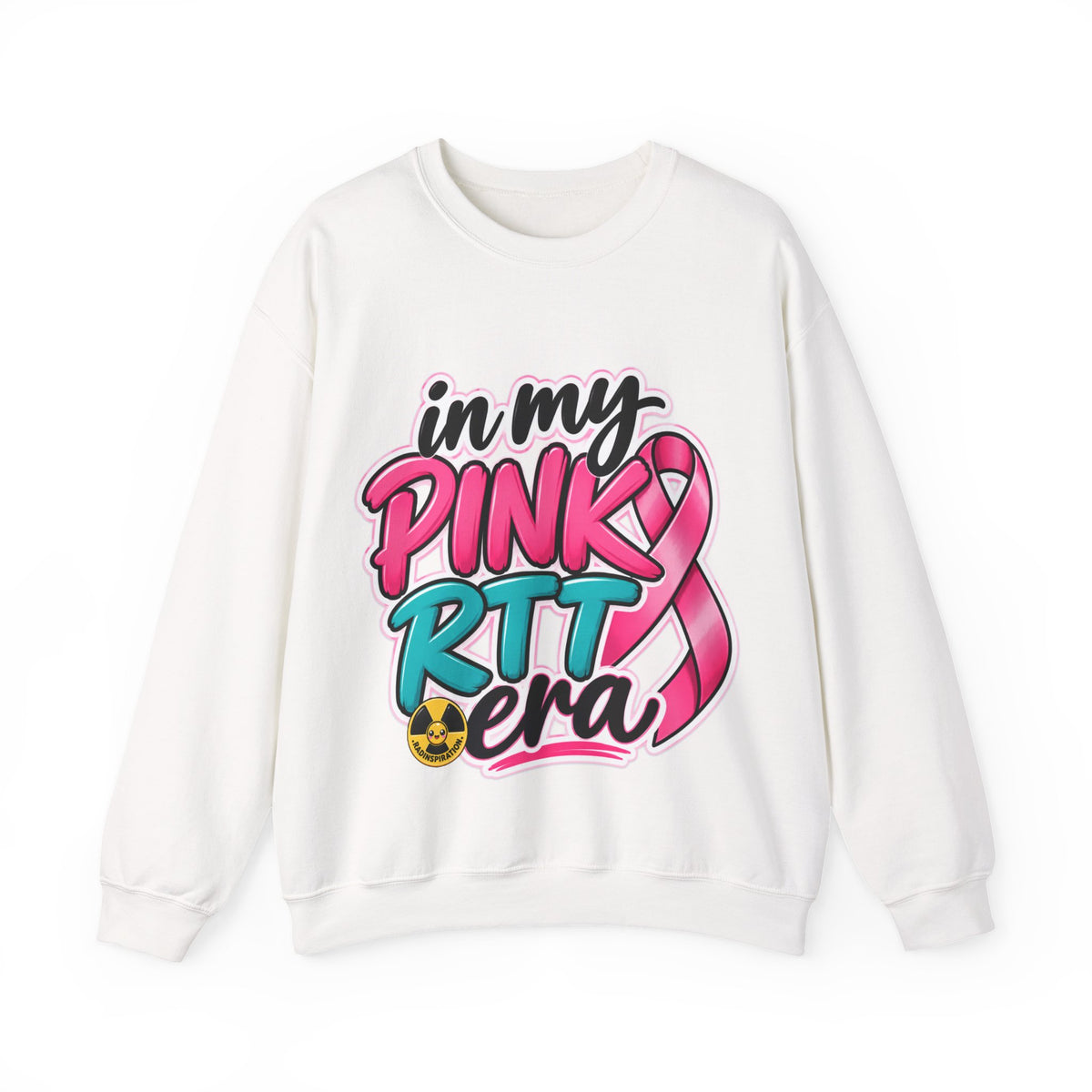 =Therapist Crewneck — "In My PINK RTT Era" Breast Cancer Awareness Sweatshirt