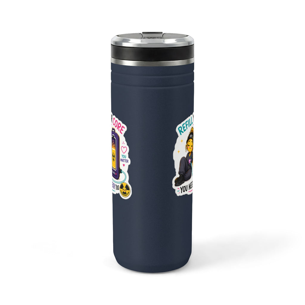 Titan Thermal Straw Tumbler- Refill Your Core, 24oz