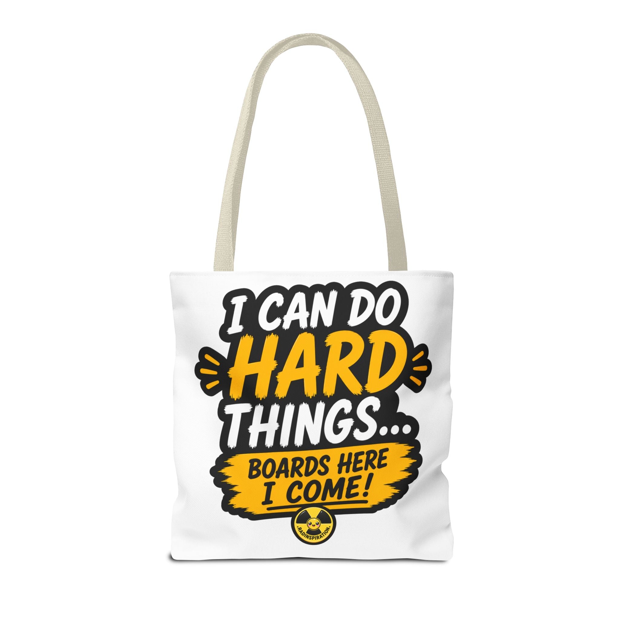 Exam Prep Tote Bag — “Just One More Exam” / “I Can Do Hard Things” Study Motivation Tote
