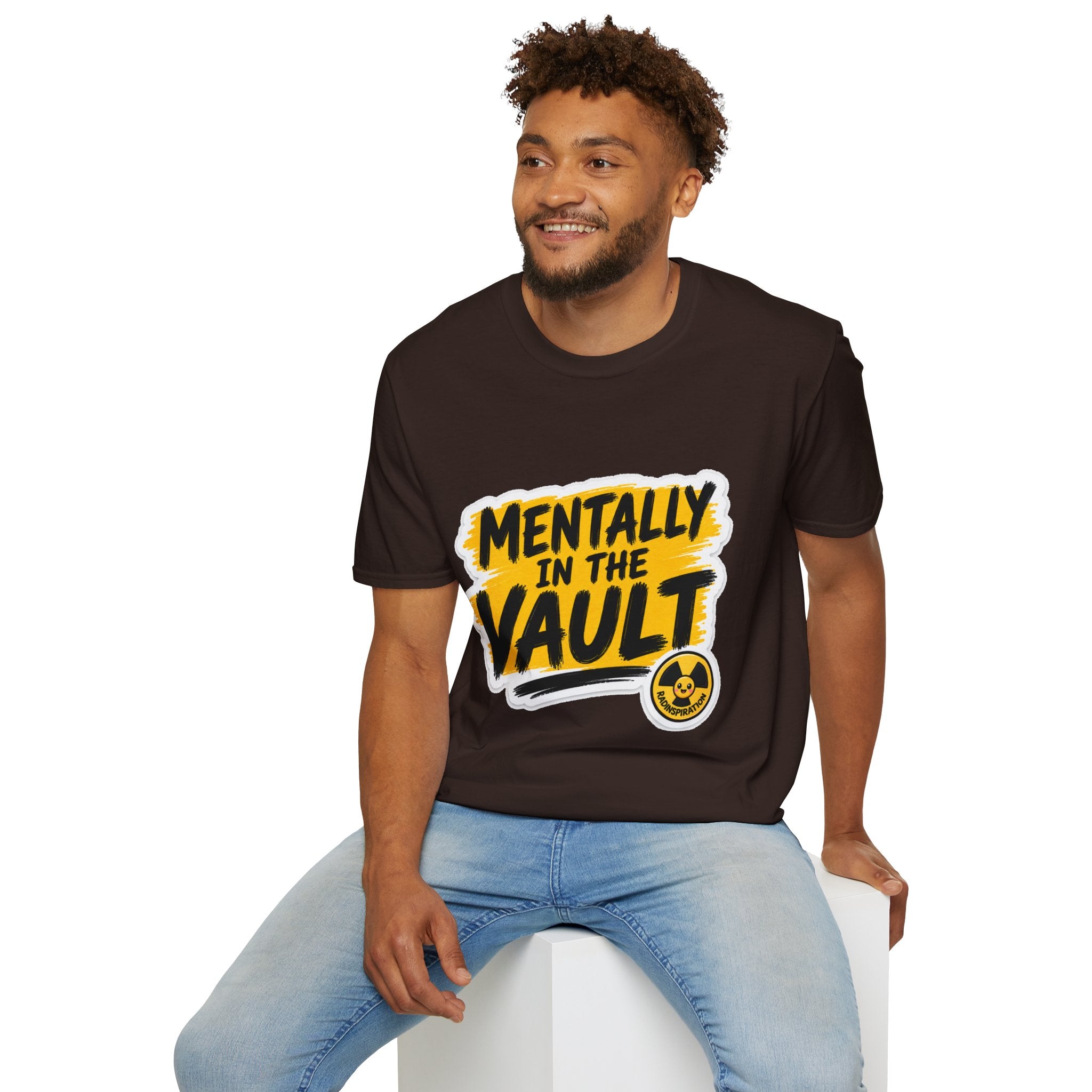 Mentally in the Vault T‑Shirt — Funny Graphic Tee