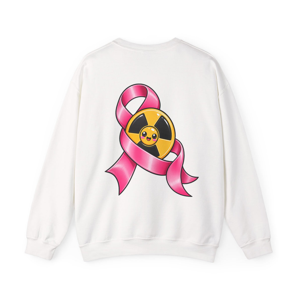 Therapist Crewneck — "Real Therapists Wear Pink" Breast Cancer Awareness Sweatshirt
