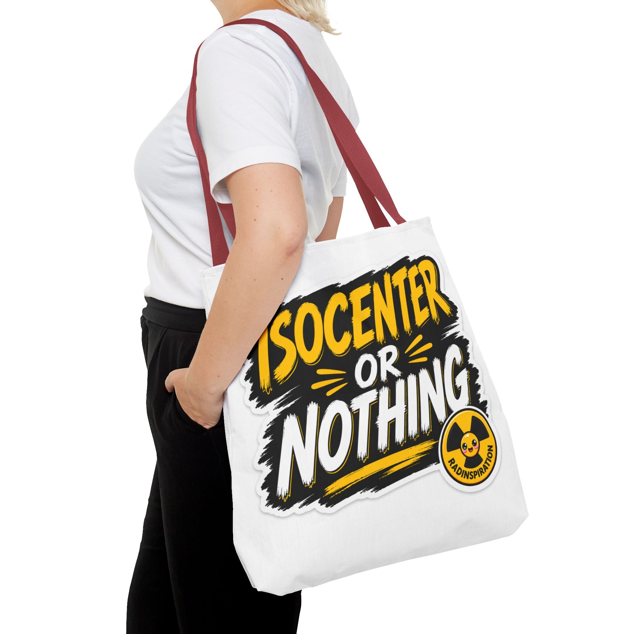 Isocenter or Nothing Tote Bag — 'Mentally in the Vault'