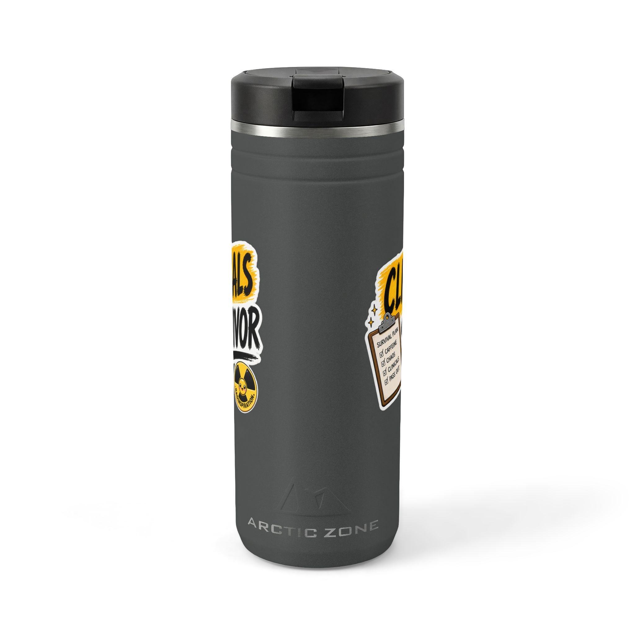 Titan Thermal Straw Tumbler - Clinicals Survivor, 24oz