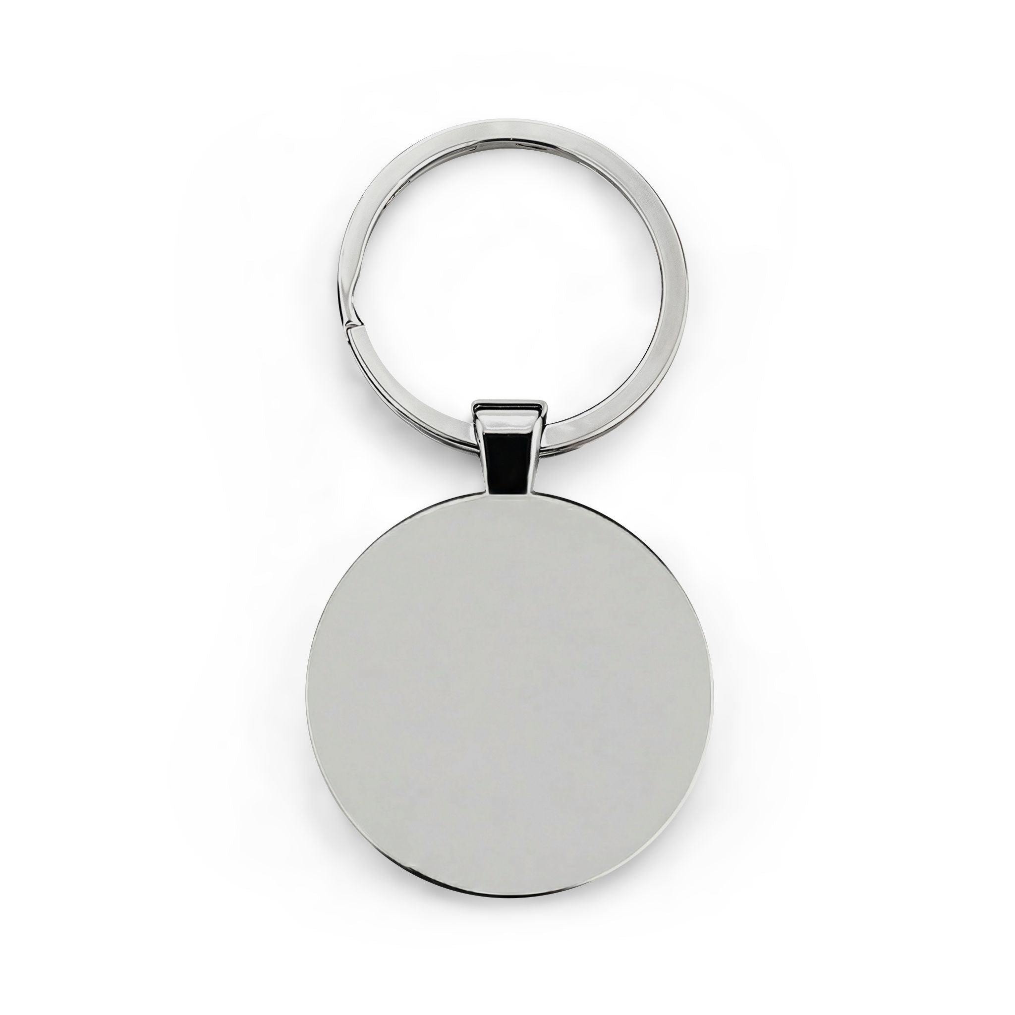 Isocenter or Nothing Round Stainless Steel Keychain – Radiation Therapist Gift