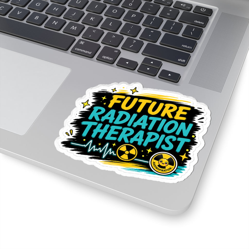 Future Radiation Therapist Kiss-Cut Sticker