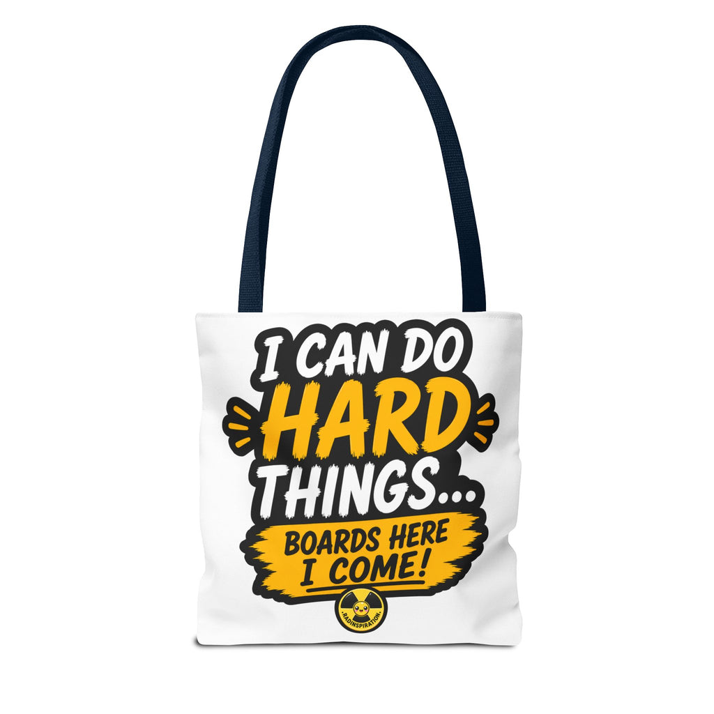 Exam Prep Tote Bag — “Just One More Exam” / “I Can Do Hard Things” Study Motivation Tote