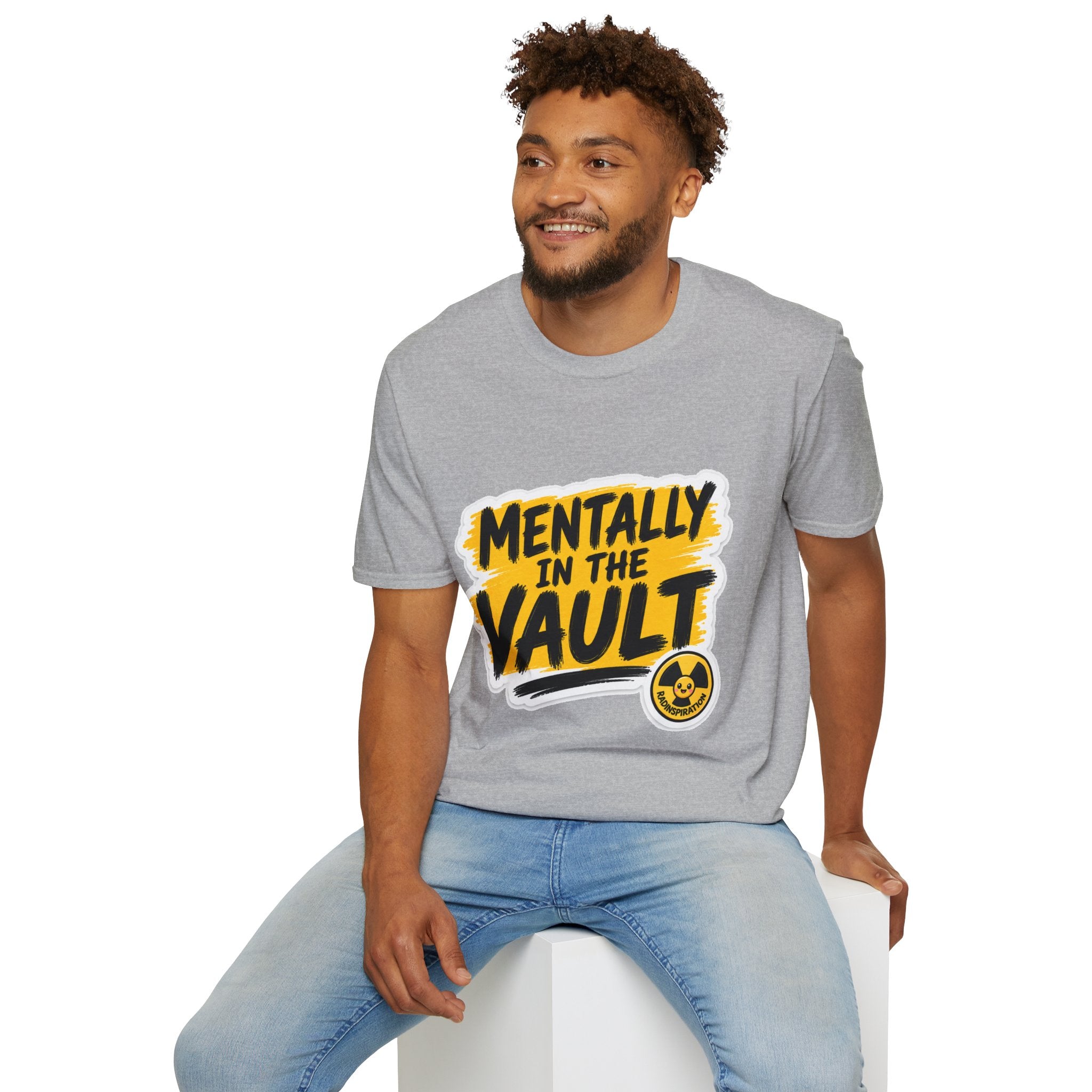 Mentally in the Vault T‑Shirt — Funny Graphic Tee
