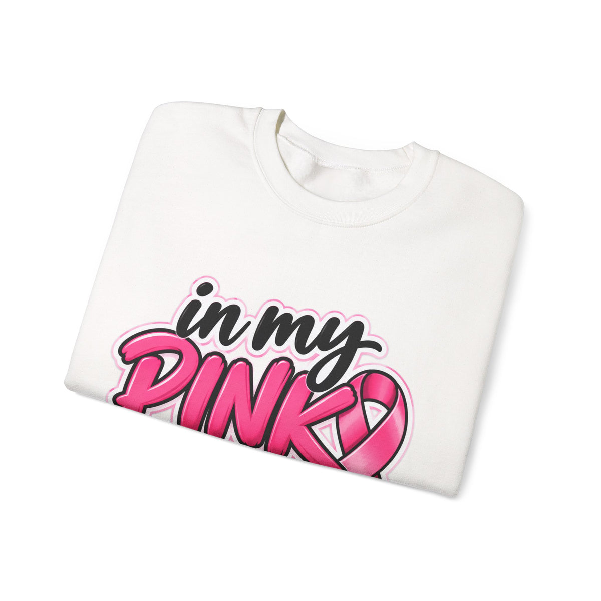 =Therapist Crewneck — "In My PINK RTT Era" Breast Cancer Awareness Sweatshirt