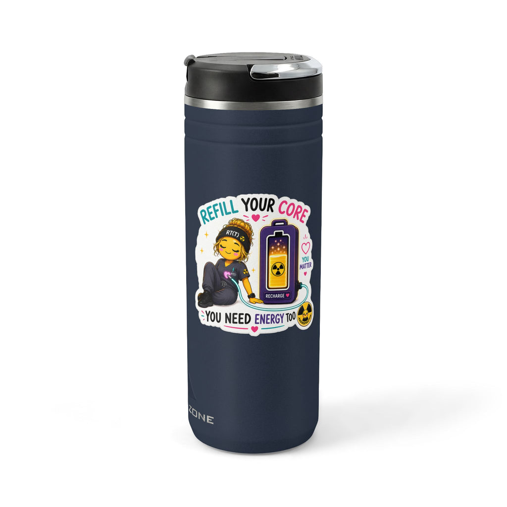 Titan Thermal Straw Tumbler- Refill Your Core, 24oz